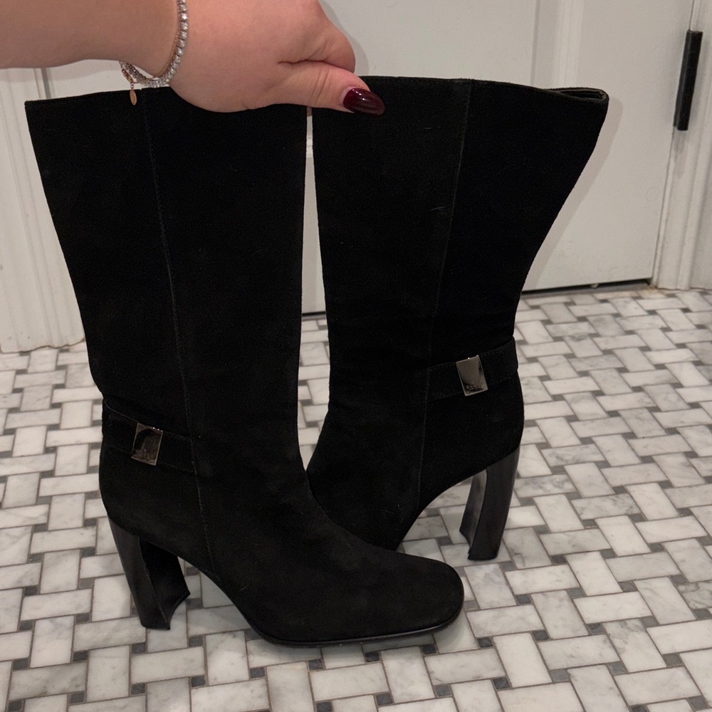 Suede Vintage Gucci boots